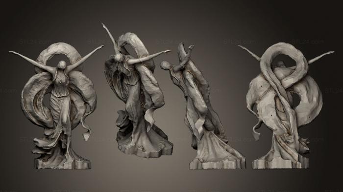 Figurines heroes, monsters and demons (Marika The Goddess, STKM_0487) 3D models for cnc